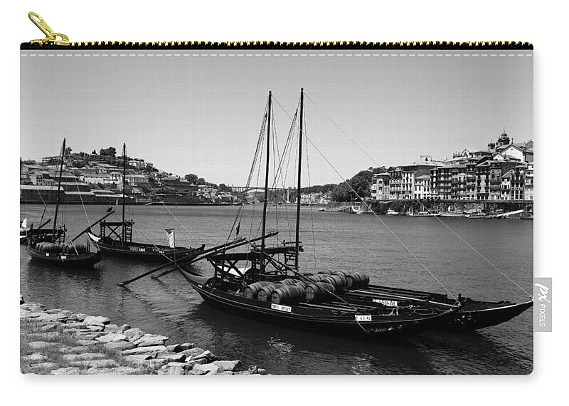Porto Zip Pouch featuring the photograph Porto 11b by Andrew Fare