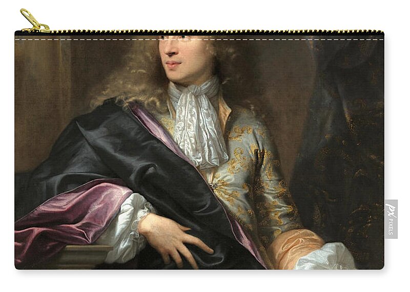 Hyacinthe Rigaud Carry-all Pouch featuring the painting Portrait of Pierre-Vincent Bertin by Hyacinthe Rigaud