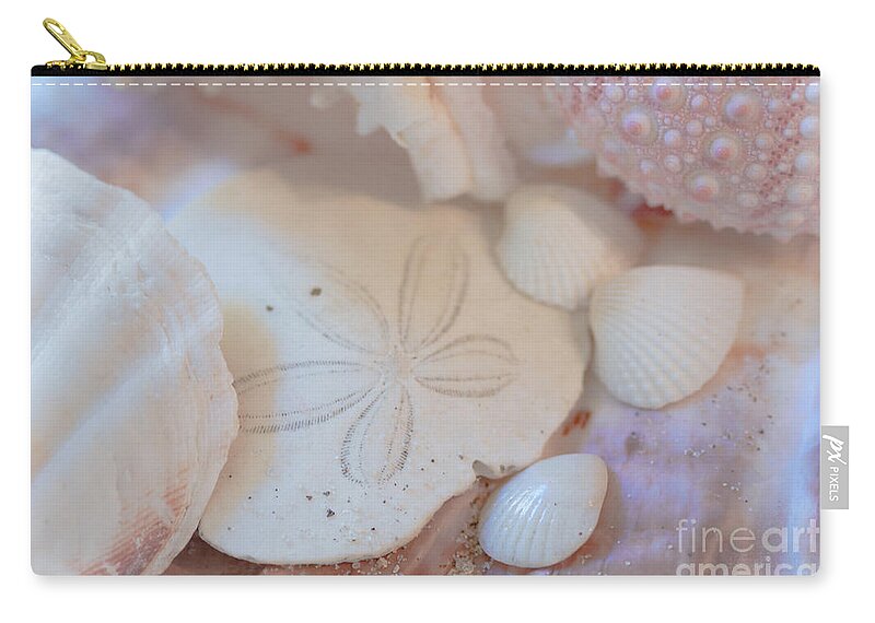 Pink Zip Pouch featuring the photograph Pretty in Pink by Ana V Ramirez