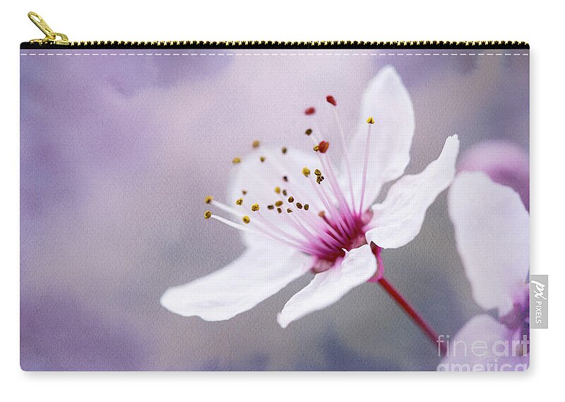 Flower Zip Pouch featuring the photograph Pretty by Linda Lees