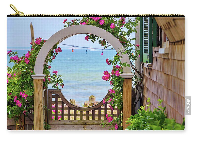 Provincetown Zip Pouch featuring the photograph Provincetown Arbor by Marisa Geraghty Photography