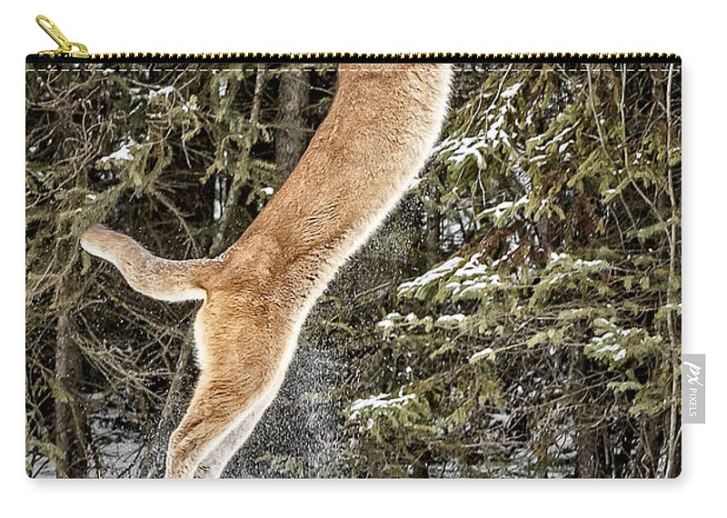 Puma High Jump Carry-all Pouch by Wes and Dotty Weber - Fine Art America