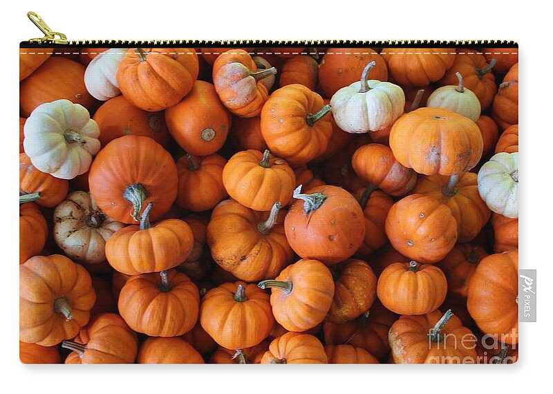 Autumn Carry-all Pouch featuring the photograph Pumpkin Babies by Robert Wilder Jr