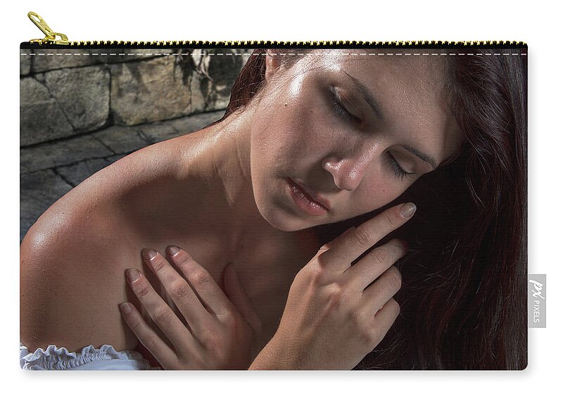 Female Carry-all Pouch featuring the photograph Quiet Time by Robert Och