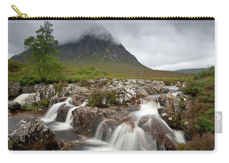 Rannoch Moore Carry-all Pouch featuring the photograph Rannoch Moor Landscape Glencoe Landscape by Michalakis Ppalis