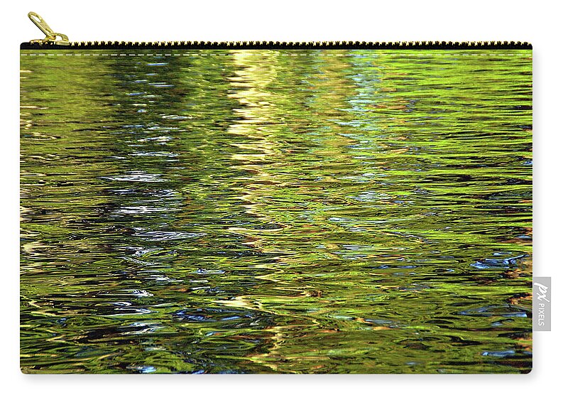 Water Zip Pouch featuring the photograph Reams of Light by Lynda Lehmann