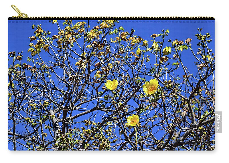 Flower Zip Pouch featuring the photograph Rebirth by Nicole Lloyd