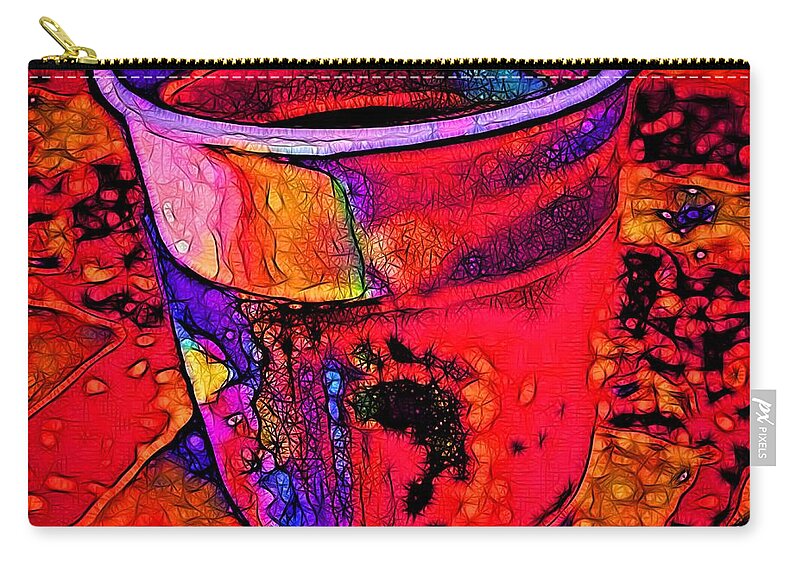 Outoftheflow Zip Pouch featuring the photograph Red Hot and Tasty by Nick Heap