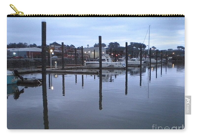 200 Views Zip Pouch featuring the photograph Reflections 2 by Jenny Revitz Soper