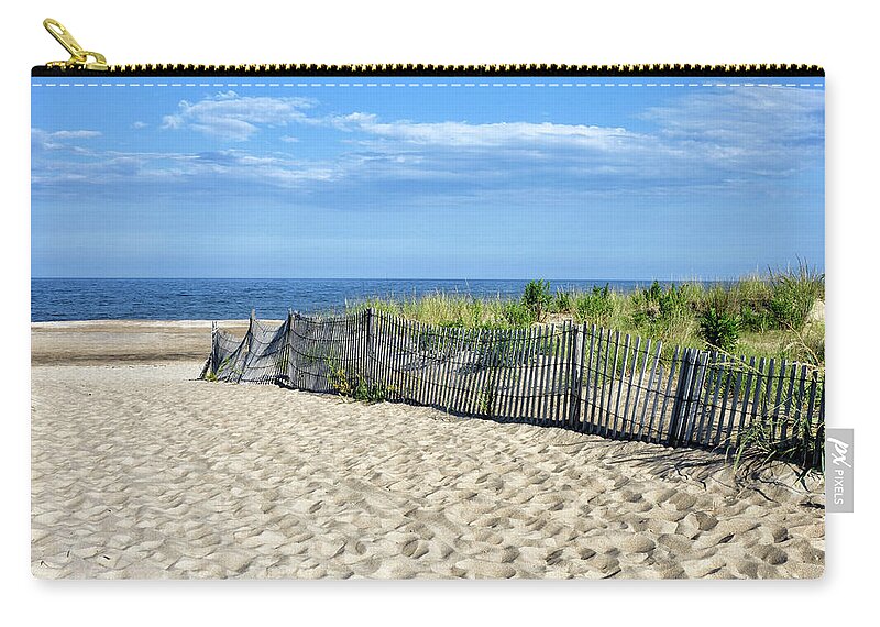Rehoboth Zip Pouch featuring the photograph Rehoboth Delaware by Brendan Reals