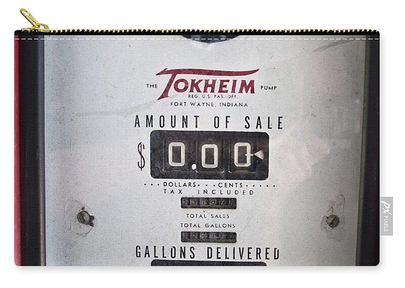 Gasoline Zip Pouch featuring the photograph Remember When? by George Taylor