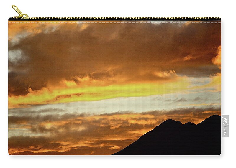 Sunset Zip Pouch featuring the photograph Reminds Me by Diana Hatcher