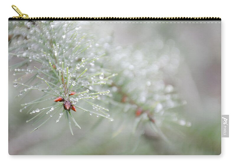 Christmas Zip Pouch featuring the photograph Reminds me of Christmas by Kathy Paynter