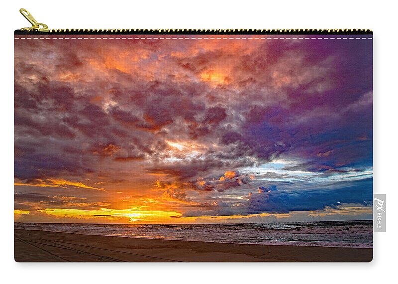 Revelation Prints Zip Pouch featuring the photograph Revelation by John Harding