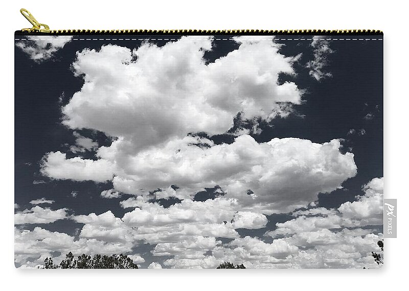 Clouds Zip Pouch featuring the photograph Rise Of The Clouds by Brad Hodges