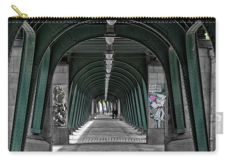 City Zip Pouch featuring the photograph Risen from the Ruins by Joachim G Pinkawa