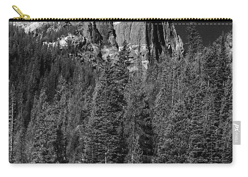 Rocky Mountain National Park Zip Pouch featuring the photograph RMNP - Infrared 20 by Pamela Critchlow