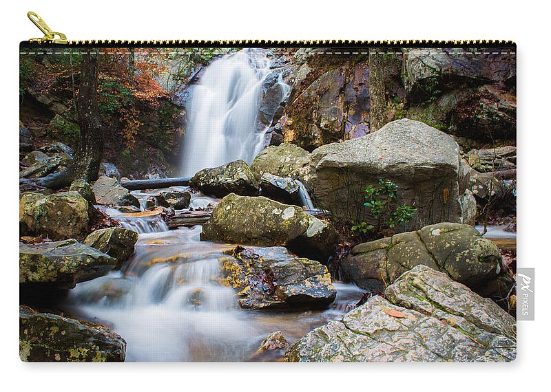 Oak Mountain Zip Pouch featuring the photograph Rocky Beauty by Parker Cunningham