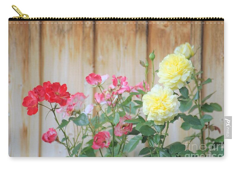 Roses Zip Pouch featuring the photograph Swiss Roses by Merle Grenz