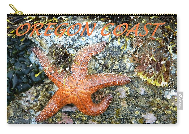 Starfish Carry-all Pouch featuring the photograph Running Starfish by Gallery Of Hope 