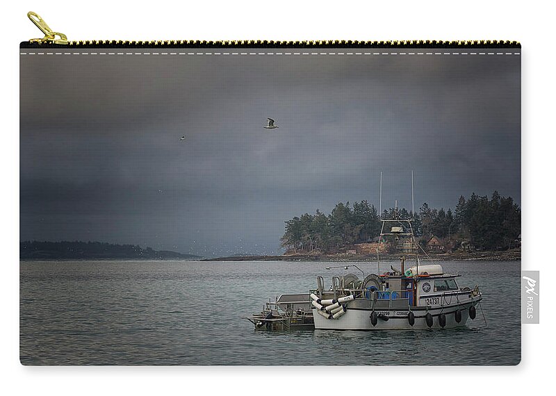 Ryan D Zip Pouch featuring the photograph Ryan D by Randy Hall