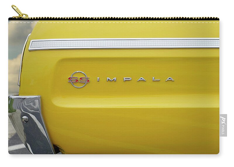 Ss Zip Pouch featuring the photograph S S Impala by Mike McGlothlen