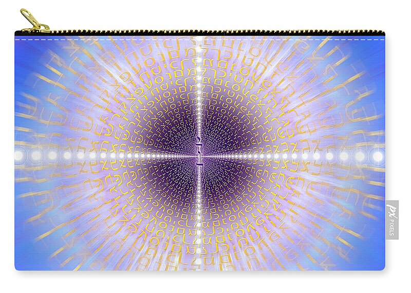 Endre Zip Pouch featuring the photograph Sacred Geometry 422 by Endre Balogh
