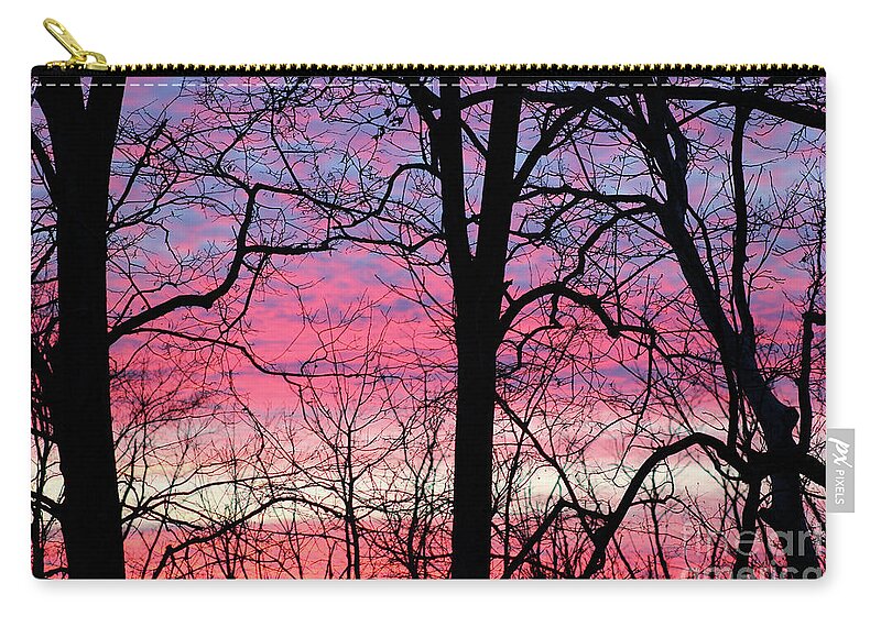 Nature Zip Pouch featuring the photograph Safely Rest by Karen Adams