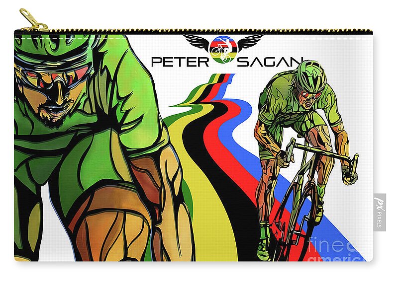 Sagan Carry-all Pouch featuring the painting Sagan by Sassan Filsoof