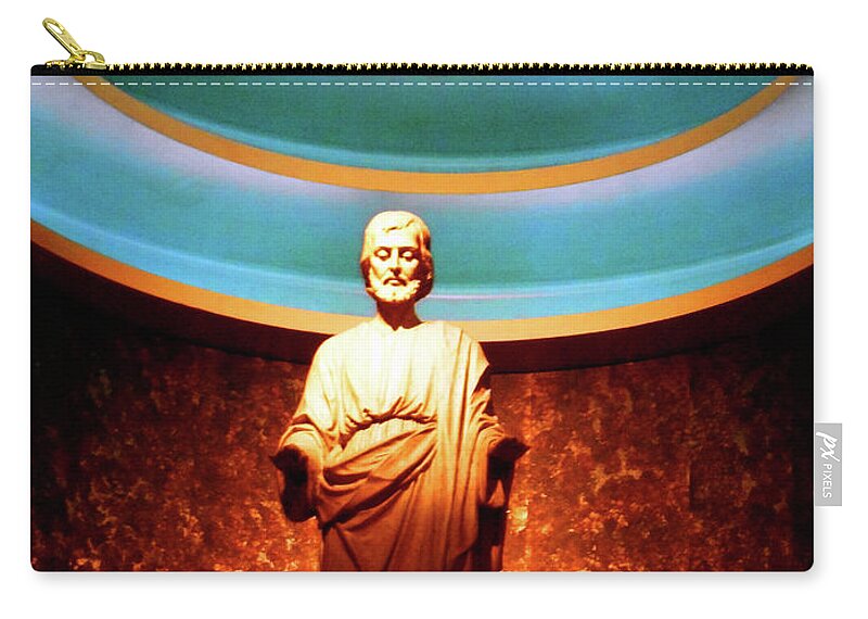 Montreal Zip Pouch featuring the photograph Saint Josephs 9 by Ron Kandt