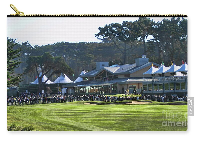 Golf Zip Pouch featuring the photograph San Francisco Golf by Chuck Kuhn