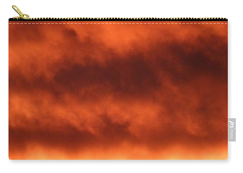 Color Vibrant Amazing Zip Pouch featuring the photograph San Francisco Sunset 1-2 by J Doyne Miller