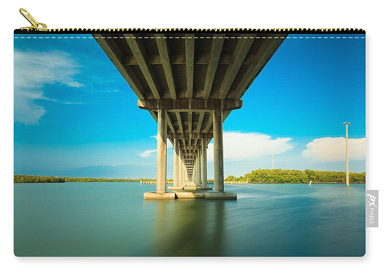 Everglades Carry-all Pouch featuring the photograph San Marco Bridge by Raul Rodriguez