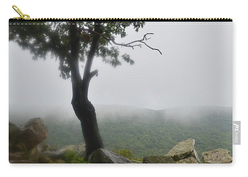 Peak Zip Pouch featuring the photograph Sanctuary by Char Szabo-Perricelli