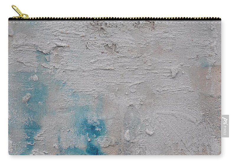 Abstract Zip Pouch featuring the painting Sand Tile AM214133 by Eduard Meinema