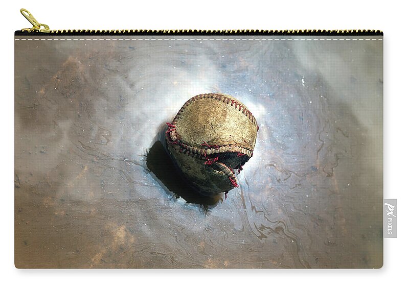 Baseball Zip Pouch featuring the photograph Sandlot by Christopher Johnson