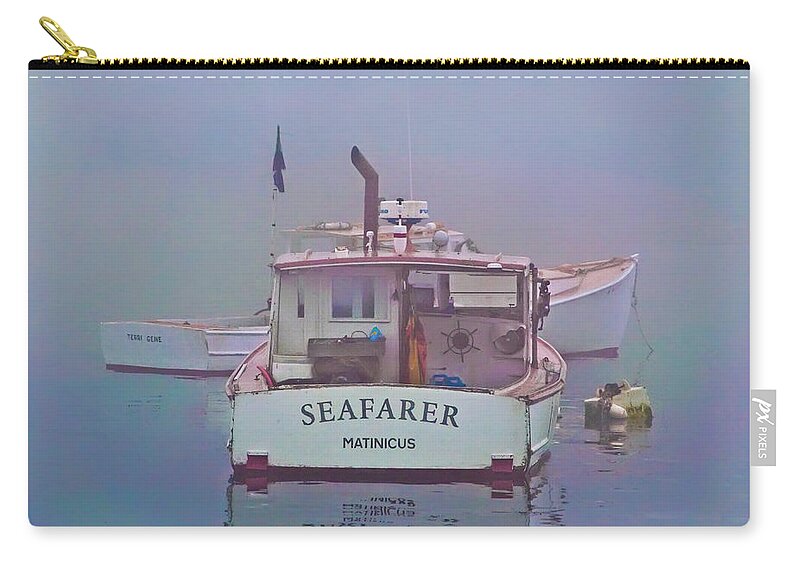 Lobster Boat Carry-all Pouch featuring the photograph Sands of Time by Jeff Cooper