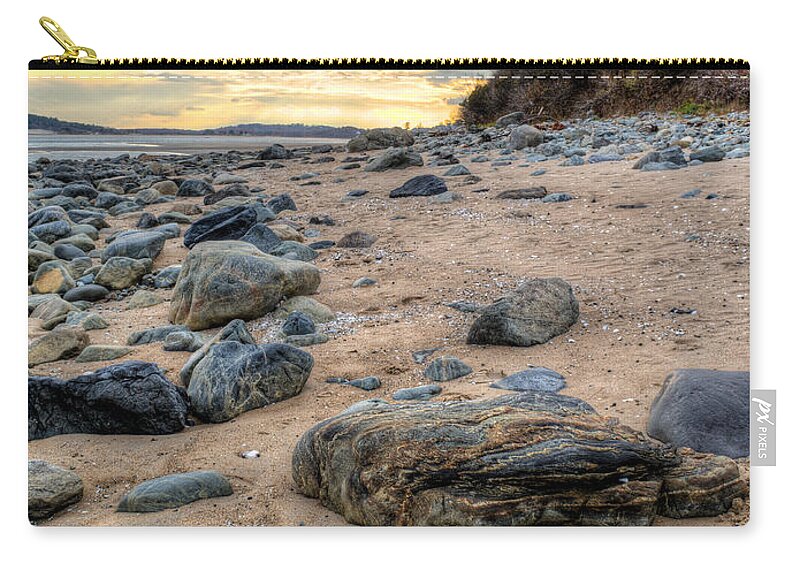 Dave Thompsen Photography Carry-all Pouch featuring the photograph Sandy Point by David Thompsen