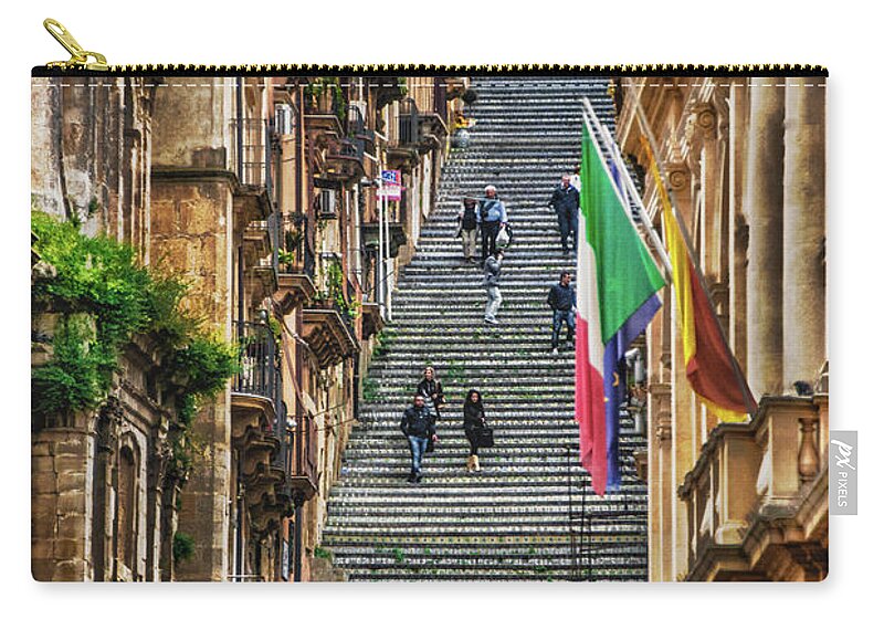  Zip Pouch featuring the photograph Santa Maria del Monte by Patrick Boening