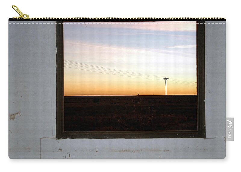 Santa Rosa Zip Pouch featuring the photograph Santa Rosa Sunset by DArcy Evans