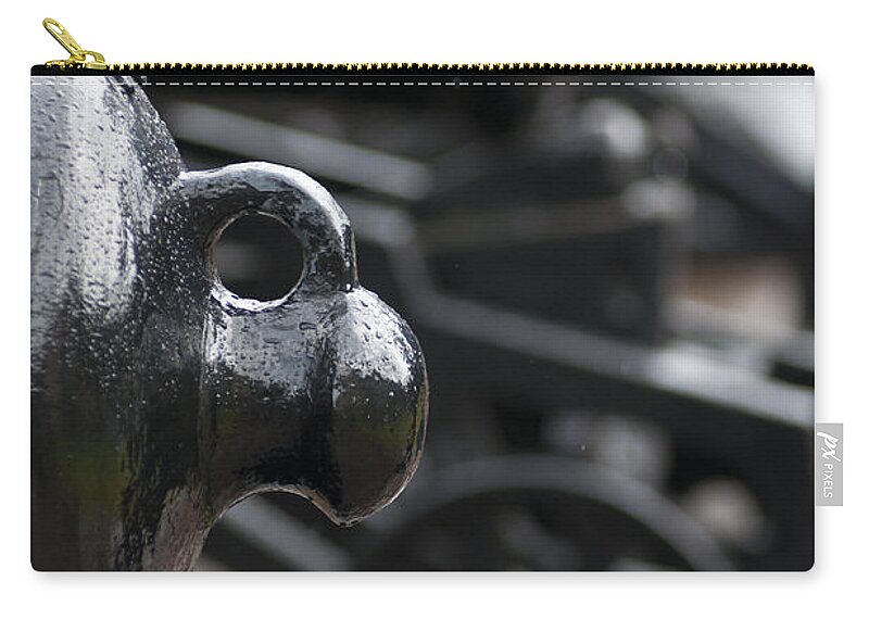 Britain Zip Pouch featuring the photograph Scottish Canons by Andrew Michael
