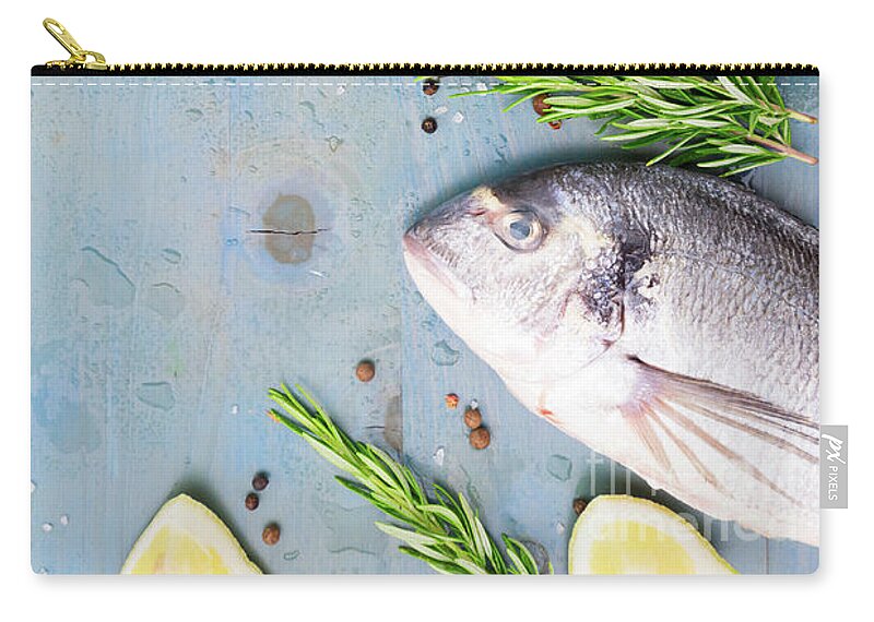 Fish Carry-all Pouch featuring the photograph Sea Fish by Anastasy Yarmolovich
