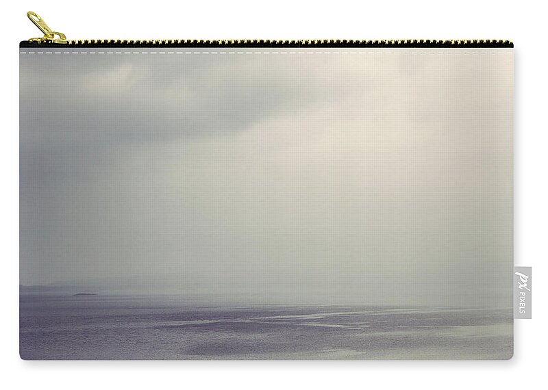 Raasay Zip Pouch featuring the photograph Sea Mist by Dorit Fuhg