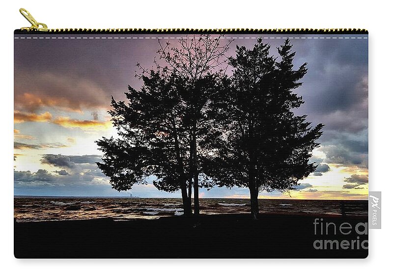 Moods Carry-all Pouch featuring the photograph Second Visit by Dani McEvoy
