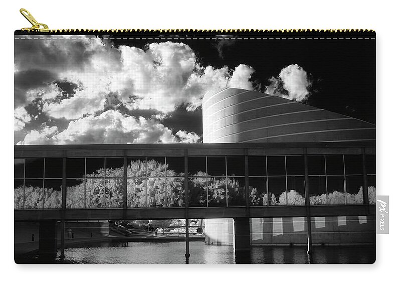 Trees Zip Pouch featuring the photograph Seeing the Unseen by Brian Duram