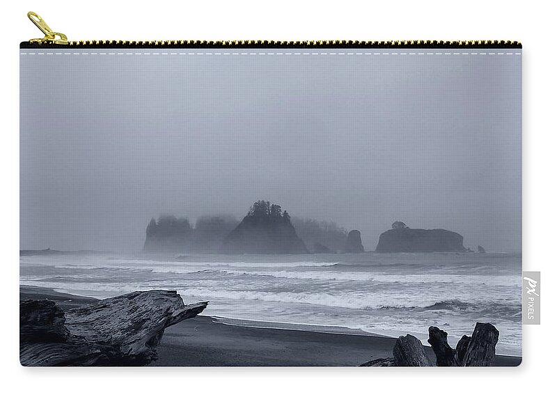 Rialto Beach Carry-all Pouch featuring the photograph Serenity by Alexis King-Glandon