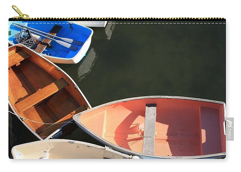 Seascape Zip Pouch featuring the photograph Seven by Doug Mills