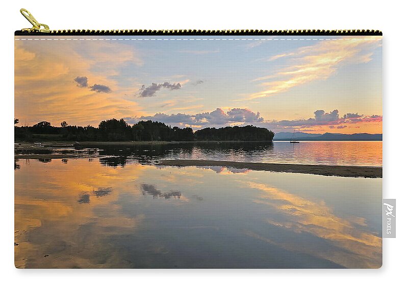Landscape Photograph Carry-all Pouch featuring the photograph Shelburne Time by Mike Reilly