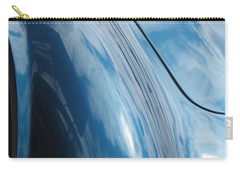 Cobra Zip Pouch featuring the photograph Shelby Dreams by Kelly Mezzapelle
