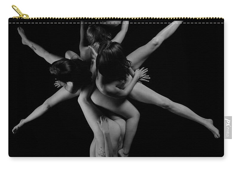Artistic Photographs Carry-all Pouch featuring the photograph Shooting Star by Robert WK Clark